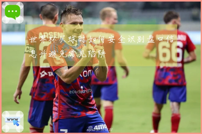 世界杯买球时如何安全识别盘口信息并避免常见陷阱