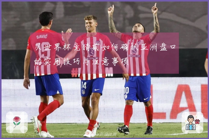 买世界杯竞猜前如何确认亚洲盘口的实用技巧与注意事项