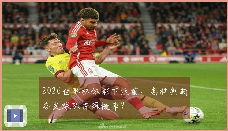 2026世界杯体彩下注前，怎样判断各支球队夺冠概率？